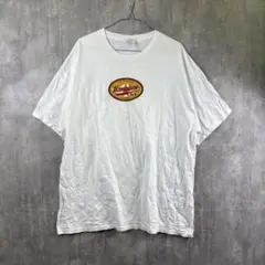 Hanes Moorestown NJアメリカロゴTシャツ/USA製/オーバー
