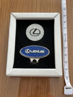 美品　レクサスオリジナルクリップ&マーカー　ゴルフ LEXUS