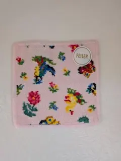 FEILER フェイラー ハイジプティ ミニハンカチ　ペールピンク