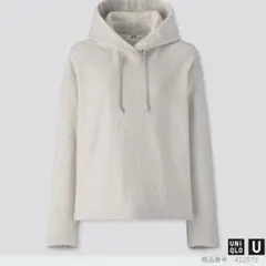 UNIQLO スウェットプルパーカ　L ライトグレー
