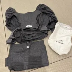 コニー　グレー 抱っこひも 調整ベルト付き