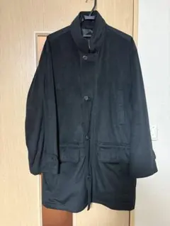 ブラックスエード風ジャケット　オーバーサイズ