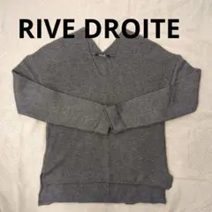 RIVE DROITE リヴドロワ Vネック ニット Ｆ　セーター