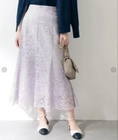 LA TOTALITE （ラトータリテ）レースフレアスカートのサムネイル