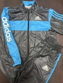 adidas ウィンドブレーカー上下セット 上150 下140
