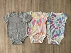 baby GAP ロンパース ボディスーツ 3枚セット 3-6M