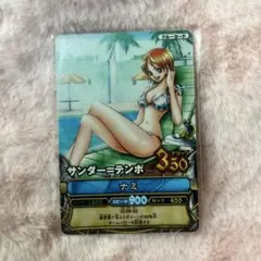 希少ホロ仕様】ワンピーベリーマッチ スコール 水着 ナミ W R レア
