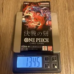 13.73g】ワンピースカード 決戦の刻 OP-16 未開封パック - メルカリ