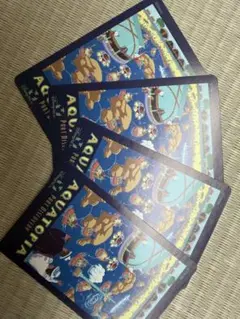 東京ディズニーシー アクアトピア ステッカー　4枚セット