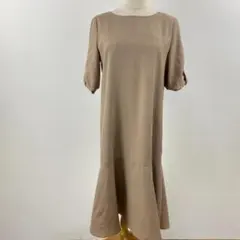 美品 any SiS エニィスィス タンブラーブッチャーワンピース パフスリーブ