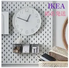 IKEA トロマ 掛け時計 壁掛け時計 静音 ホワイト