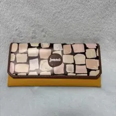 新品未使用 Jocomomola ホコモモラ マヨール 長財布 マスタードのサムネイル