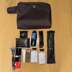 BVLGARI ブルガリ　エミレーツ航空　ポーチ&アメニティセット