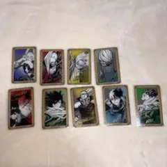 僕のヒーローアカデミア ヒロアカ　原画展　箔押しクリアカード