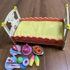 メルちゃん ベッドとおままごとセット