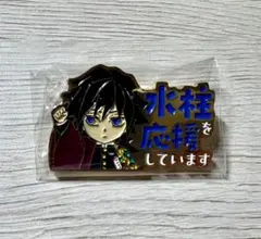 み*☆様 鬼滅の刃　冨岡義勇を応援しています　ピンバッジ