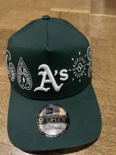 Newera 9forty オークランドアスレチックス ペイズリース