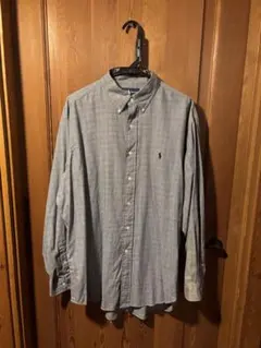 Ralph Lauren グレー チェック柄 ワイシャツ