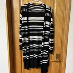 ボーダーカーディガン