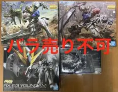 ガンプラ MG RG HG 3点セット　まとめ売り