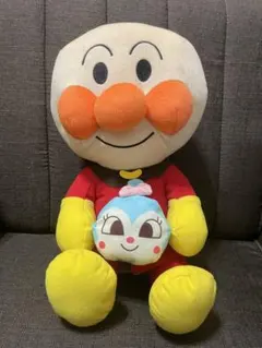 それいけ！アンパンマンなかよしパン小物入れぬいぐるみLL“アンパンマン”