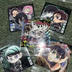鬼滅の刃 ウエハースシール 童磨　炭治郎　時透無一郎　伊之助　伊黒小芭内　甘露寺