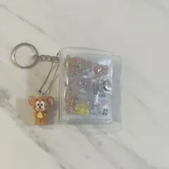 ⭐︎トムとジェリー⭐︎ミニシール帳キーホルダー　おまとめ2点目より100円引き♡