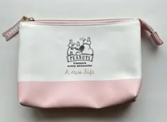 PEANUTS スヌーピー ダブルフラットポーチ♡