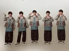 なにわ男子　藤原丈一郎　フレークシール　コンプ5枚セット