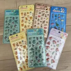 プクプクシール ディズニー　7枚セット