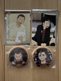 ハイキュー‼︎イオンフェア 購入特典 特製カード & 缶バッジ