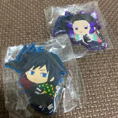 鬼滅の刃 ラバーストラップ ラバスト　冨岡義勇　胡蝶しのぶ