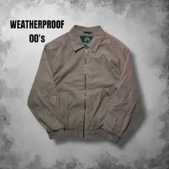 Weatherproof ブルゾン　フルジップ　ベージュ　シンプル　L LO13 2025年最新Weatherproof 1948 カラー：ベージュ系 ジャンパー