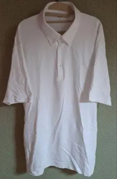 ユニクロ AIRism カノコポロシャツ XXL ホワイト