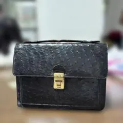 メンズ オーストリッチレザーバッグ