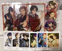 あんスタ 紅月 敬人 紅郎 颯馬 クリアシート ぱしゃこれ ぱしゃっつ 缶バッジ