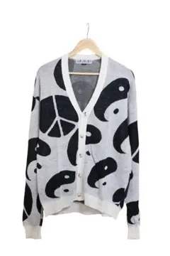 BAL / JACQUARD RAMIE CARDIGAN / WHITEのサムネイル