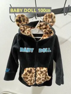 【BABY DOLL】レオパード柄 パーカー