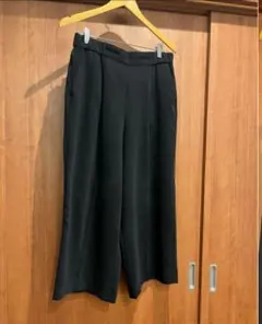 ワイドパンツ Lサイズ　 11号13号ぐらい 濃紺