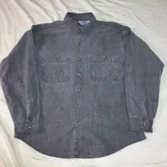 90s USA製 FIVEBROTHER ブラック シャモアクロス ネルシャツ 90s USA製 FIVEBROTHER ブラック シャモアクロス ネルシャツ - メルカリ