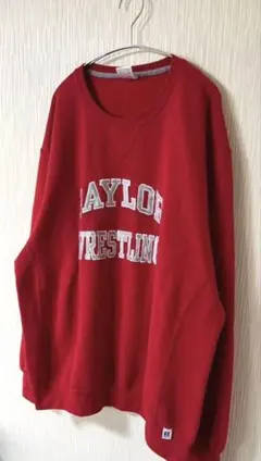 00s RUSSELL ATHLETIC ラッセル スウェットトレーナー レッド