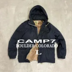 最終価格‼️CAMP7レトロ　ダウンジャケット L キャンプセブン