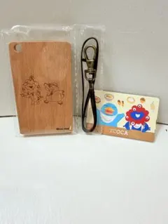 万博限定 ICOCA 合皮パスケース ミャクミャク イコちゃん セット販売