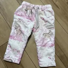 BURBERRY キッズ ロングパンツ 3Y 98cm ピンク 鹿柄のサムネイル