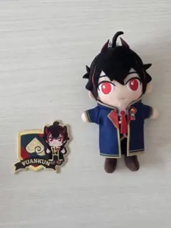 カラフルピーチゆあん魔法学園ぬいぐるみ　刺繍ワッペンセット