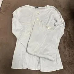 Calvin Klein Jeans M ライトブルー　アンサンブルのサムネイル