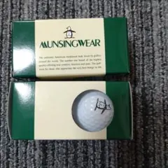 【新品】Munsingwear ゴルフボール 2ピース ラージサイズ　2箱のサムネイル