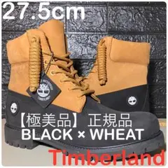 【極美品Timberland】27.5cmティンバーランド ブラック× ウィー