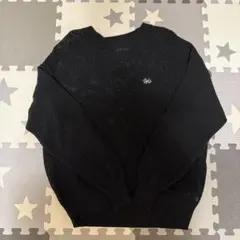 WIND AND SEA メッシュニット ブラックのサムネイル