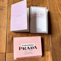 み*️様 【新品！】香水サンプルセット シャネル　ディオール　プラダ